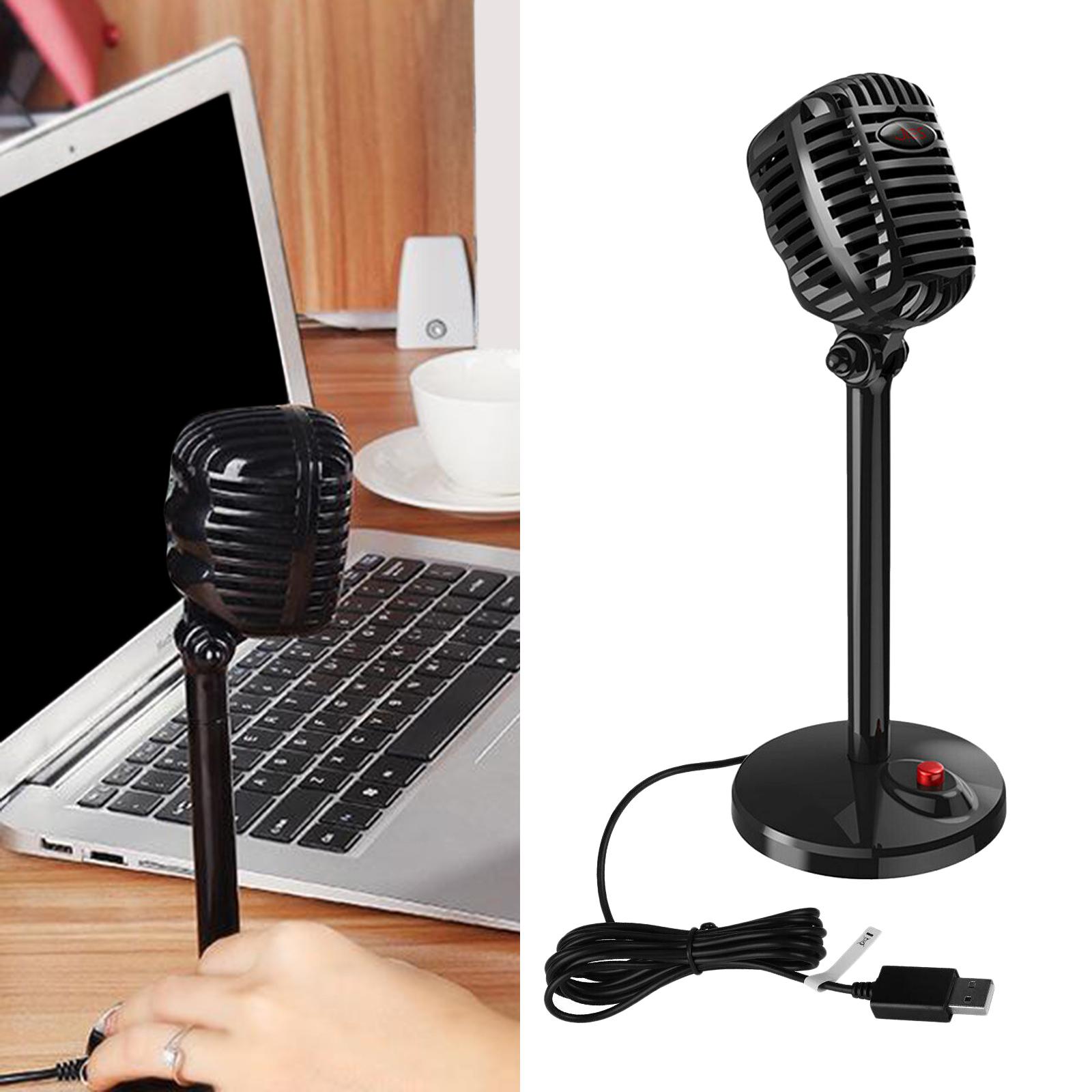 USB Microphone Omnidirectional Condenser Podcast PC Mic USB Plug and Play for Vocal, YouTube, Livestream, Recording and Studio