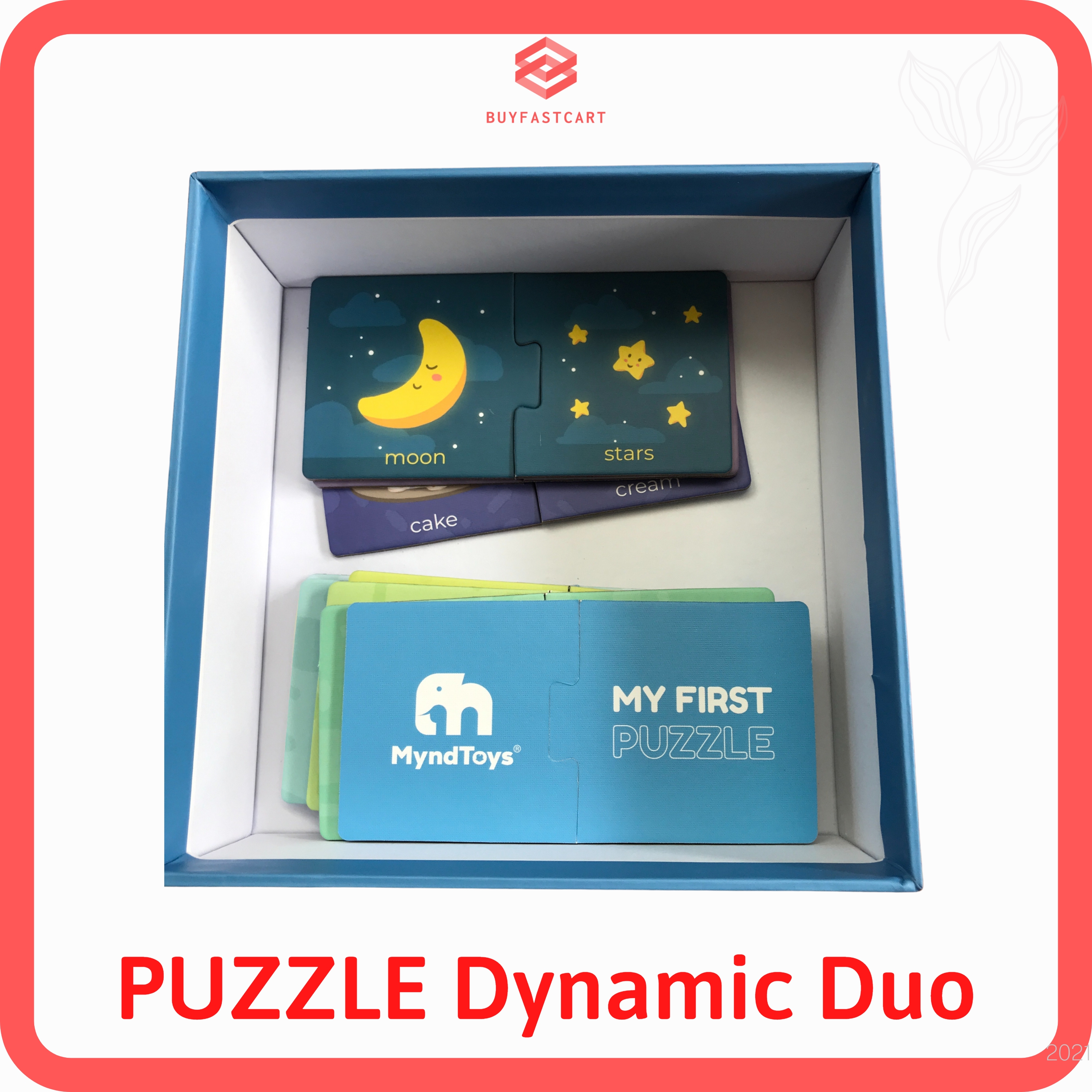 Đồ chơi xếp hình MyndToys My First Puzzle – Dynamic Duo