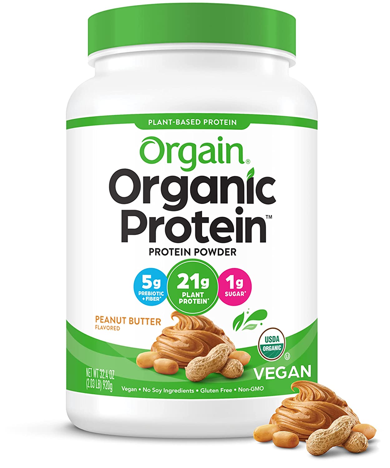 Bột đạm thực vật hữu cơ Orgain Organic Protein 920g