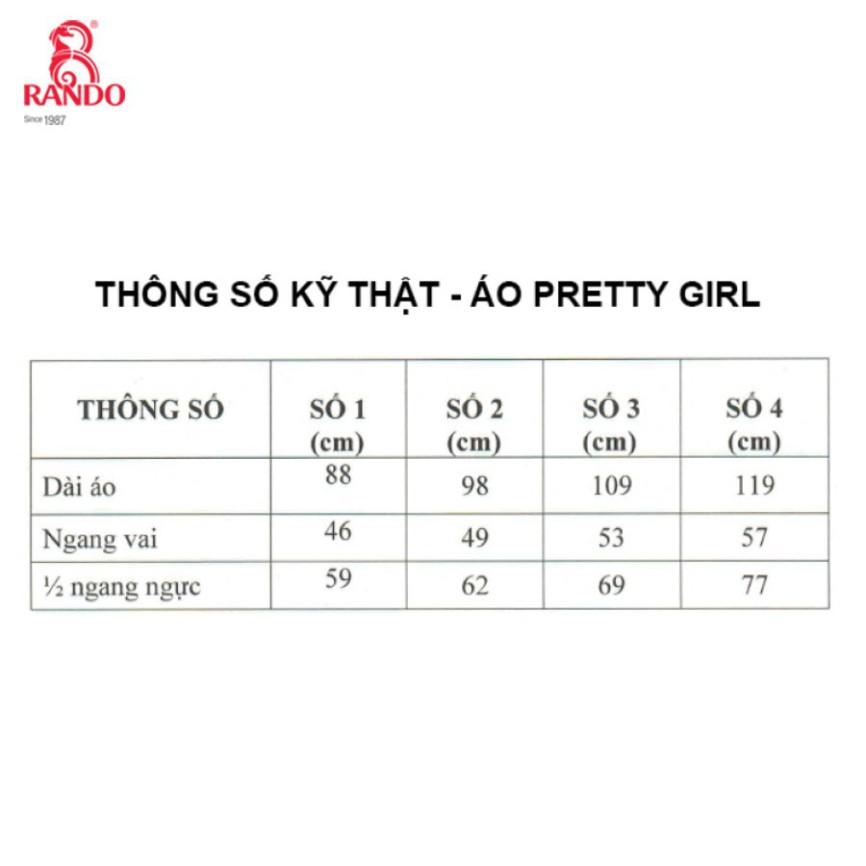 RANDO CHÍNH HÃNG CAO CẤP, MUA 2 CÁI TIẾT KIỆM 18K ÁO MƯA CHO TEEN PRETTY GIRL - RANDO