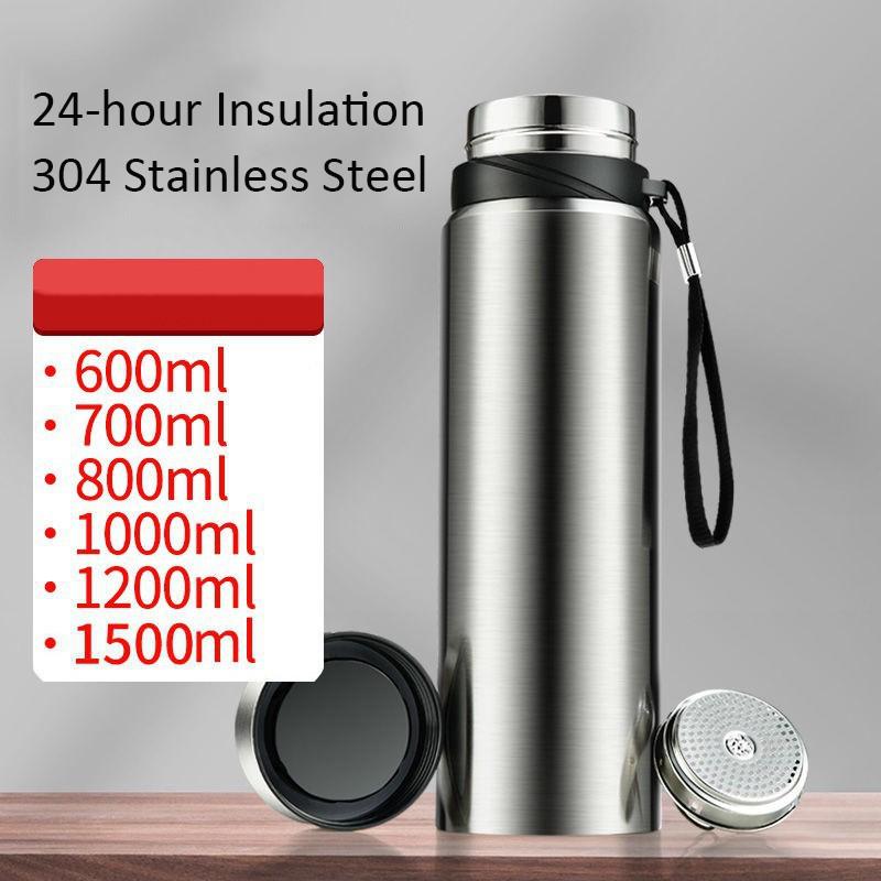 Bình giữ nhiệt cao cấp inox 1000ml bình nước giữ nhiệt cute 1 lít