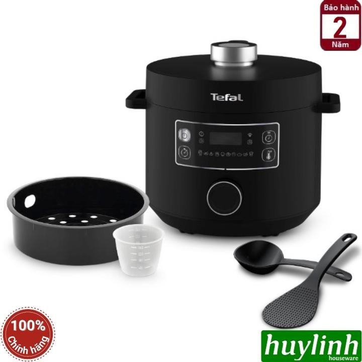 Nồi áp suất điện Tefal Turbo Cuisine CY754830 - 5 lít - 10 chức năng - Hàng chính hãng