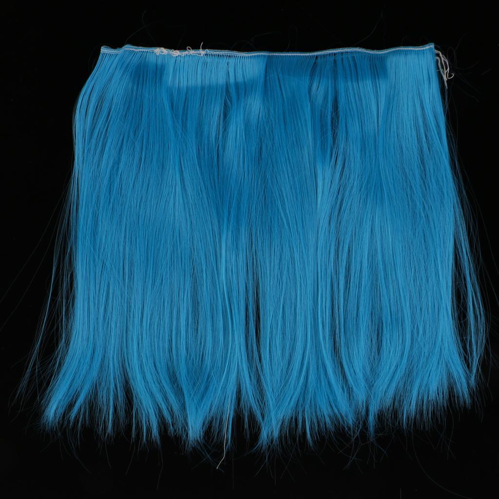 2 Pieces Doll DIY Hair Bulk Wigs For Doll Hairpiece Making