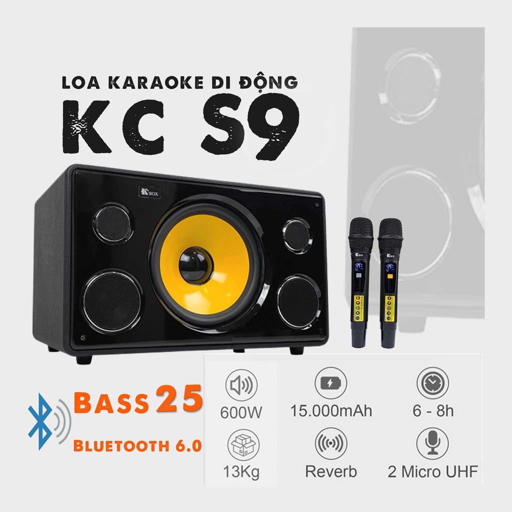 Loa Karaoke KCBOX S9 - Kcbox Việt Nam - Hàng Chính Hãng