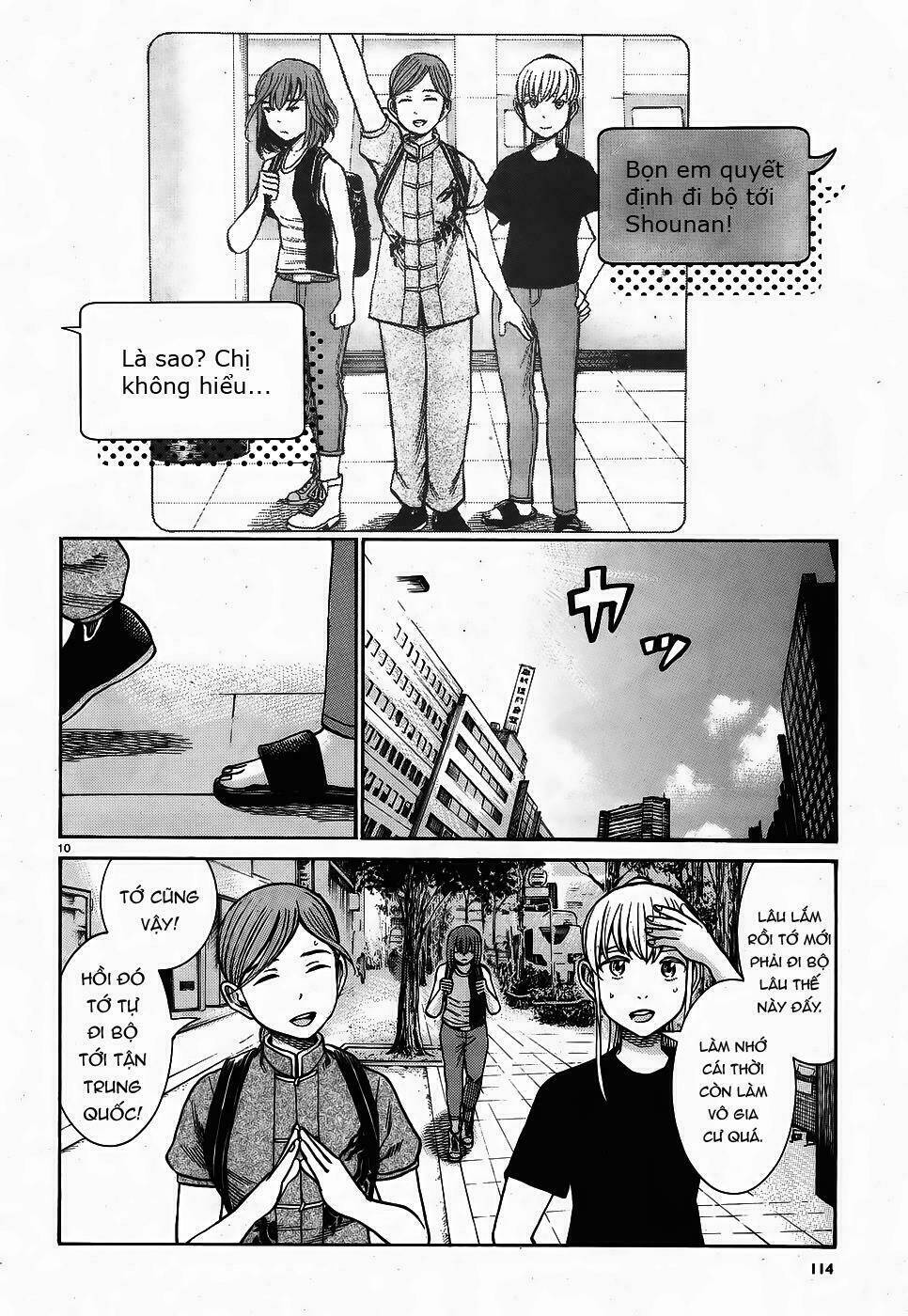 anh chàng yakuza và cô nàng siêu năng lực chapter 75 10