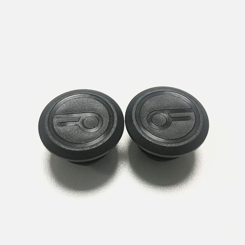 Bộ 2 nút chặn ghi đông xe đạp leo núi MOSOWORLD bằng nhựa tiện lợi