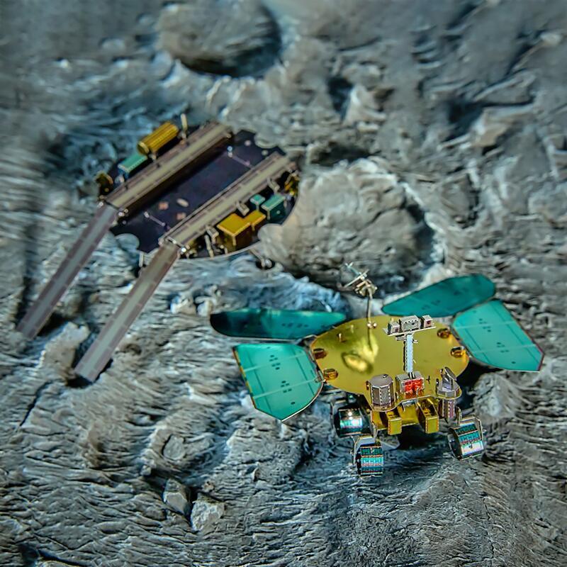 Mô Hình Lắp Ráp 3d Tàu thăm dò Sao Hoả Zhurong