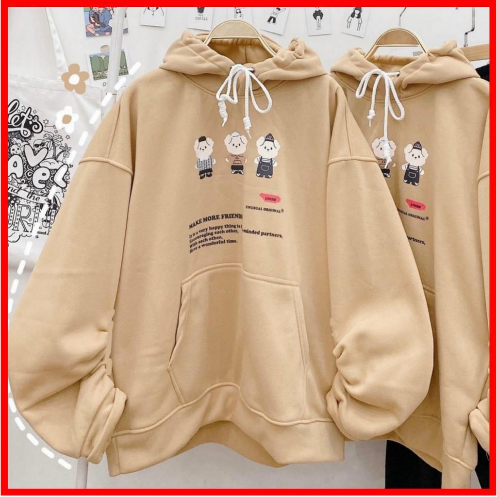 Áo Hoodie Nỉ - Áo Khoác Nỉ Nam Nữ Unisex MMF 2 Màu