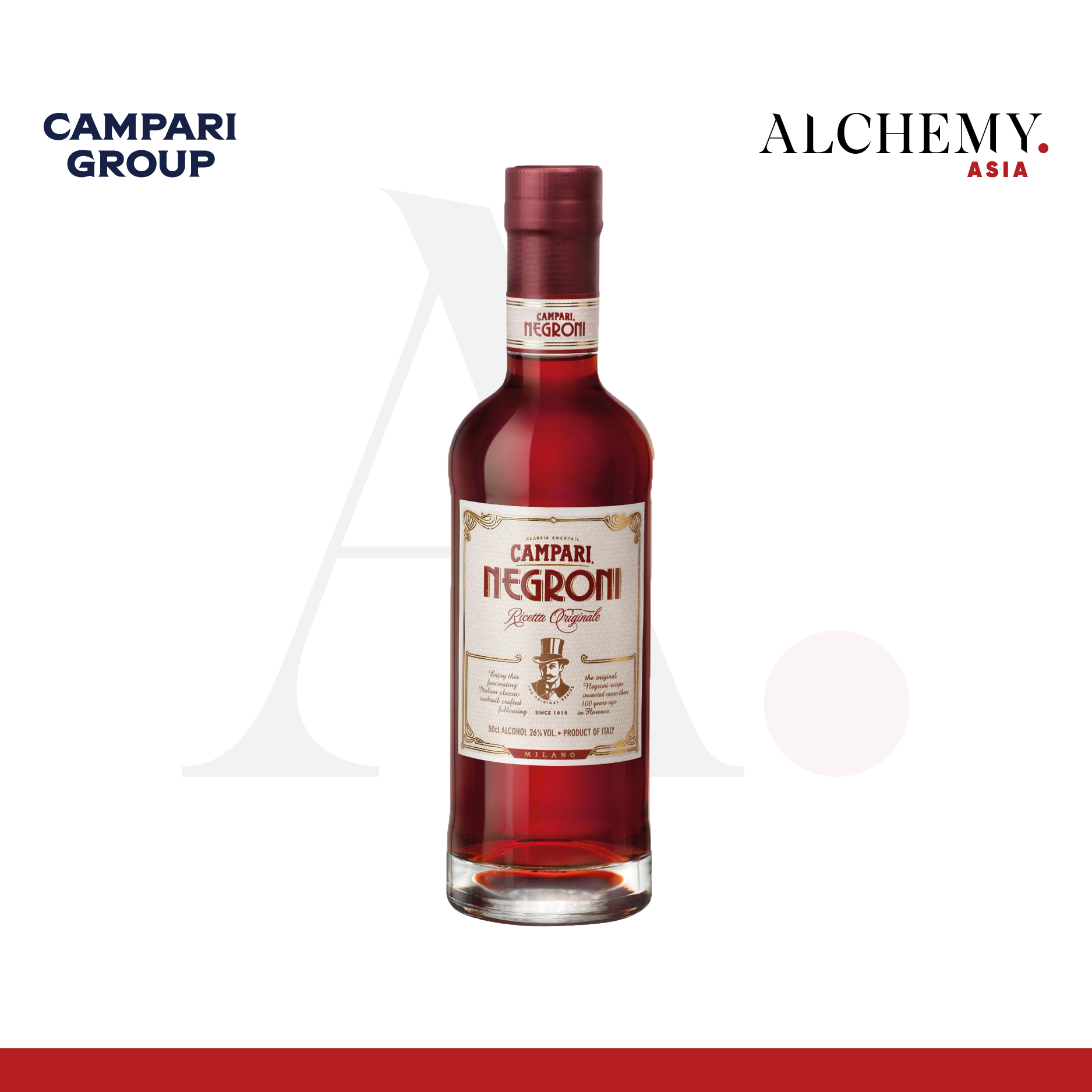 [BEST DEAL - MUA 2 TẶNG 1] Rượu Campari Negroni 26% 1x500ml