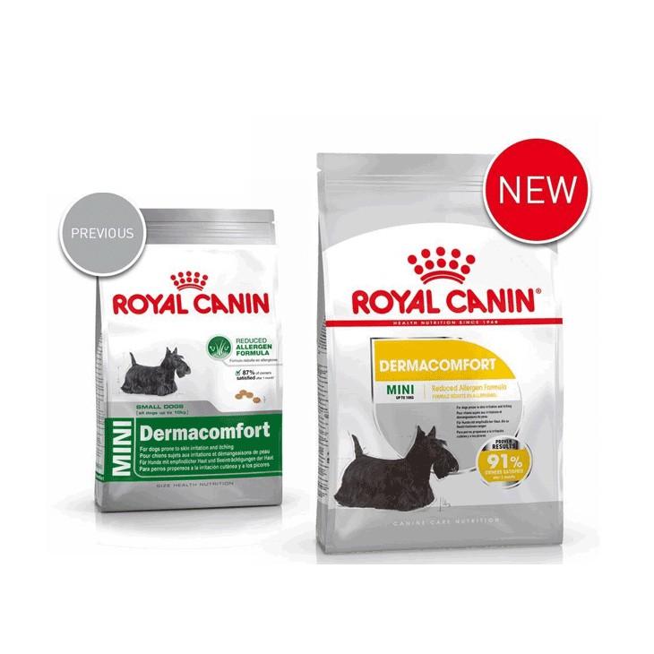 ROYAL CANIN MINI DERMACOMFORT GIẢM DỊ ỨNG DA 1kg- thức ăn cho chó cưng