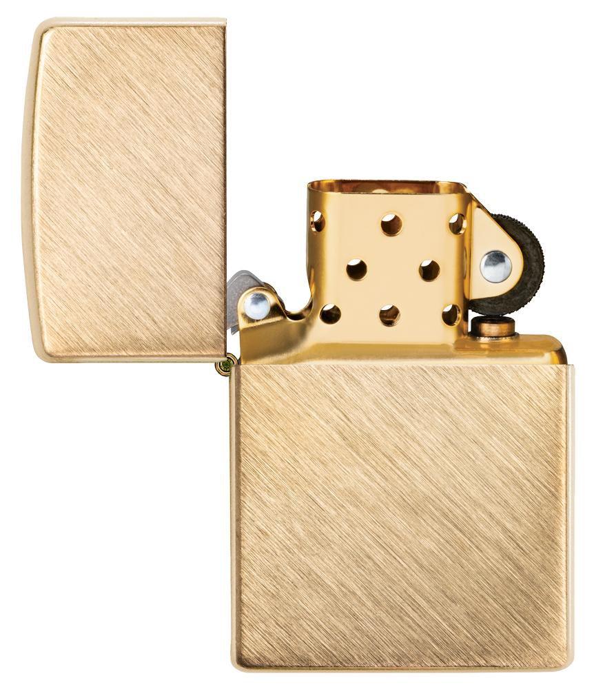 Bật Lửa Zippo Herringbone Sweep Brass 29830