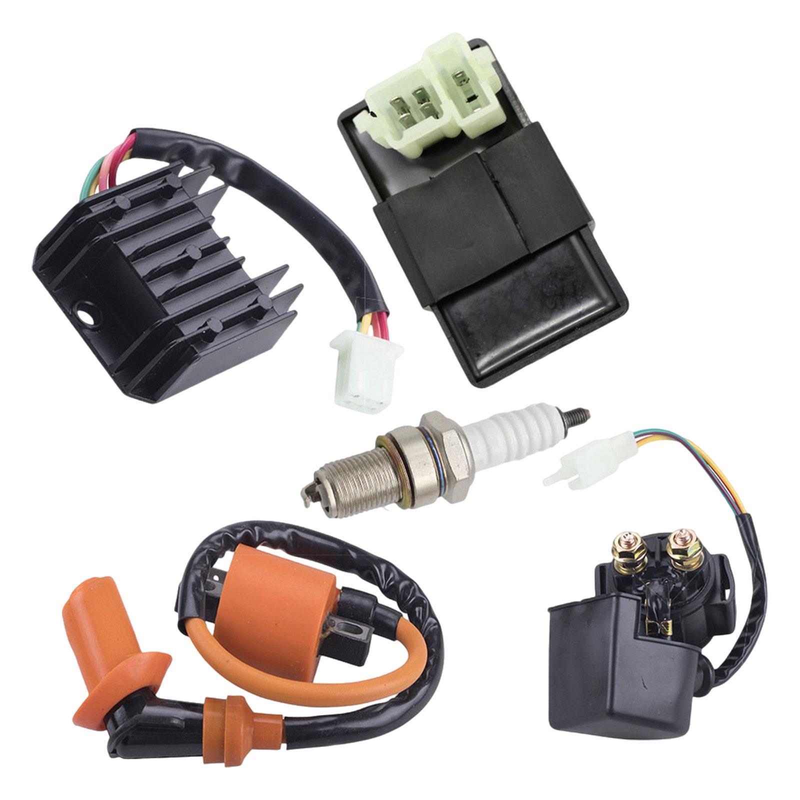 Ignition Coil Voltage Regulator  Cdi Box for 125cc 150cc 200cc ATV Quad  Bikes Go Kart High Performance Replace Parts