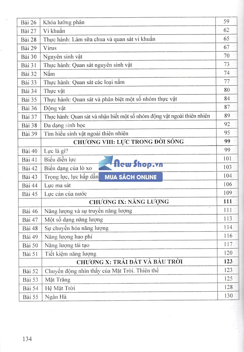 HƯỚNG DẪN TRẢ LỜI CÂU HỎI KHOA HỌC TỰ NHIÊN 6 (BÁM SÁT SGK KẾT NỐI TRI THỨC VỚI CUỘC SỐNG)