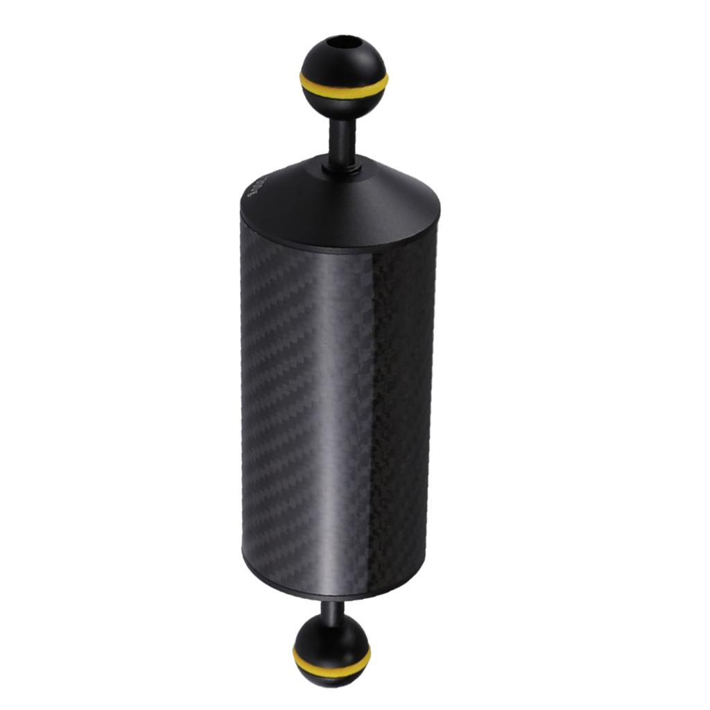 Sunnimix Sợi Carbon Bóng Kẹp Adapter Phần Chụp Ảnh Dưới Nước Đèn Cánh Tay 60 Mm