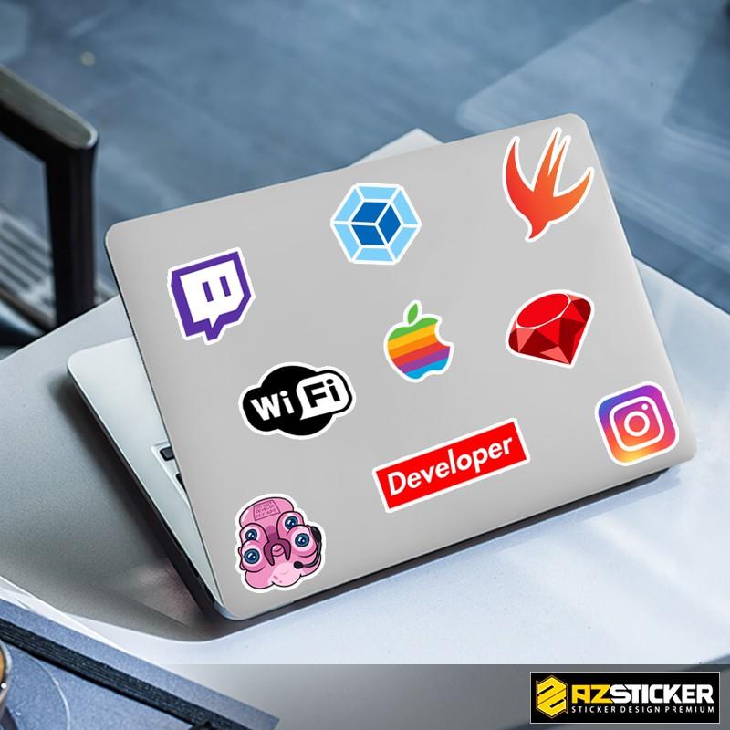 Sticker Hình Deverloper Lập Trình Viên Dán Máy Tính , Dán Laptop , Sticker Dán Điện Thoại , Sticker Dán Cho Dân IT