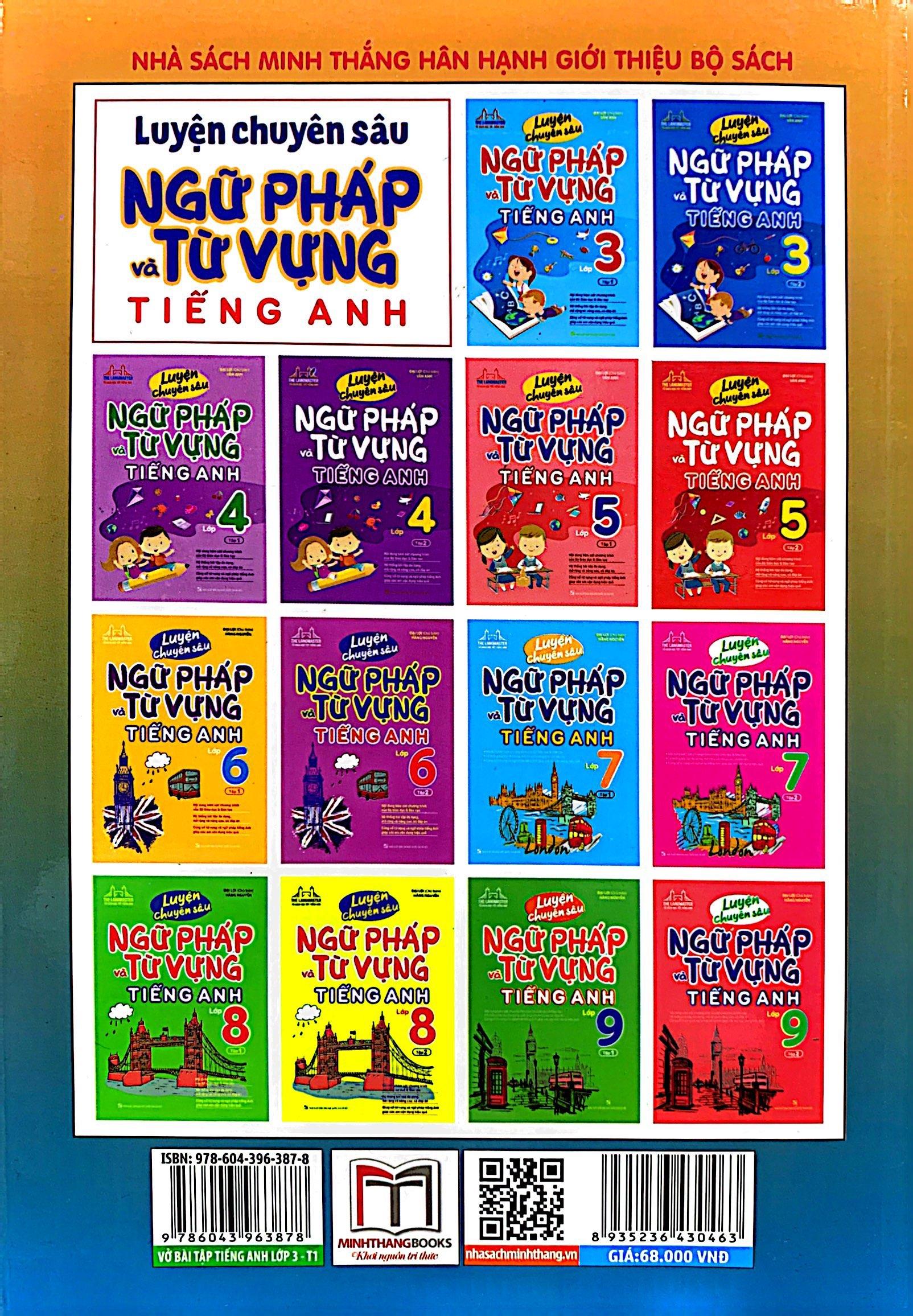 Global Success - Vở Bài Tập Tiếng Anh Lớp 3 - Tập 1 (Có Đáp Án)