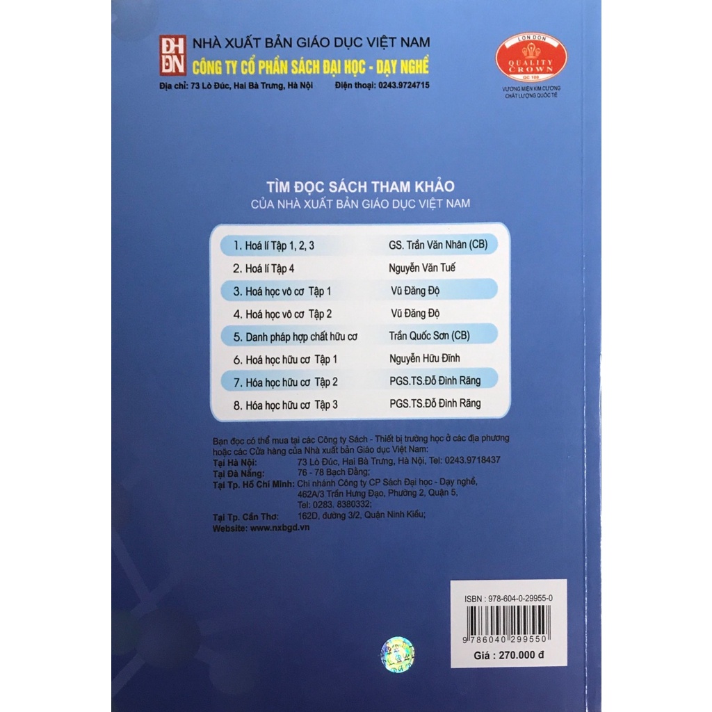 Hóa Học Hữu Cơ 1