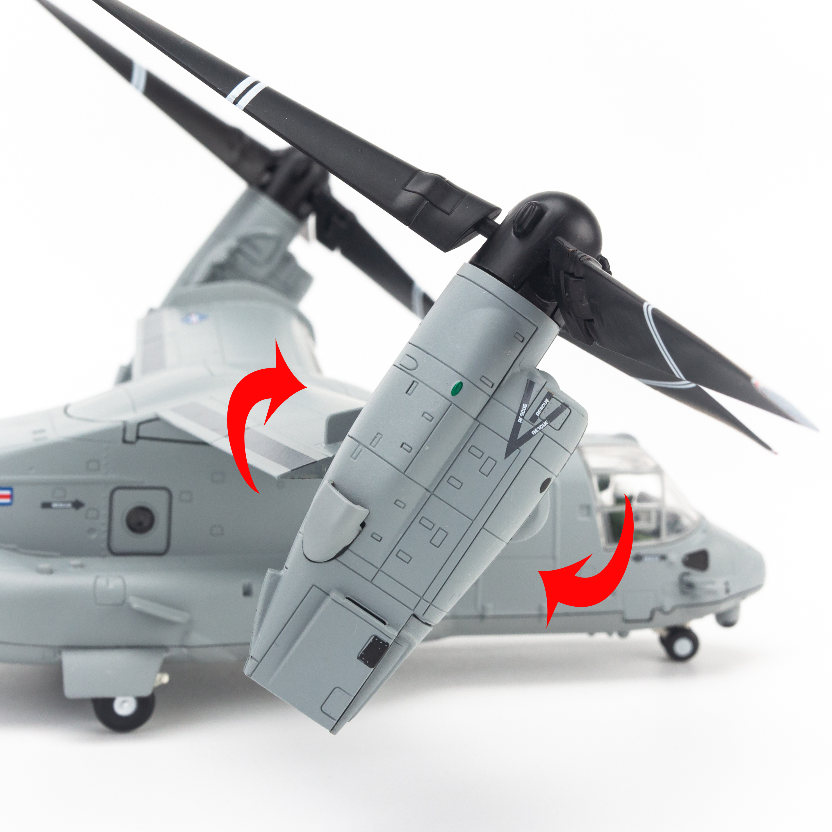 Mô hình máy bay quân sự V22 Osprey 1:72