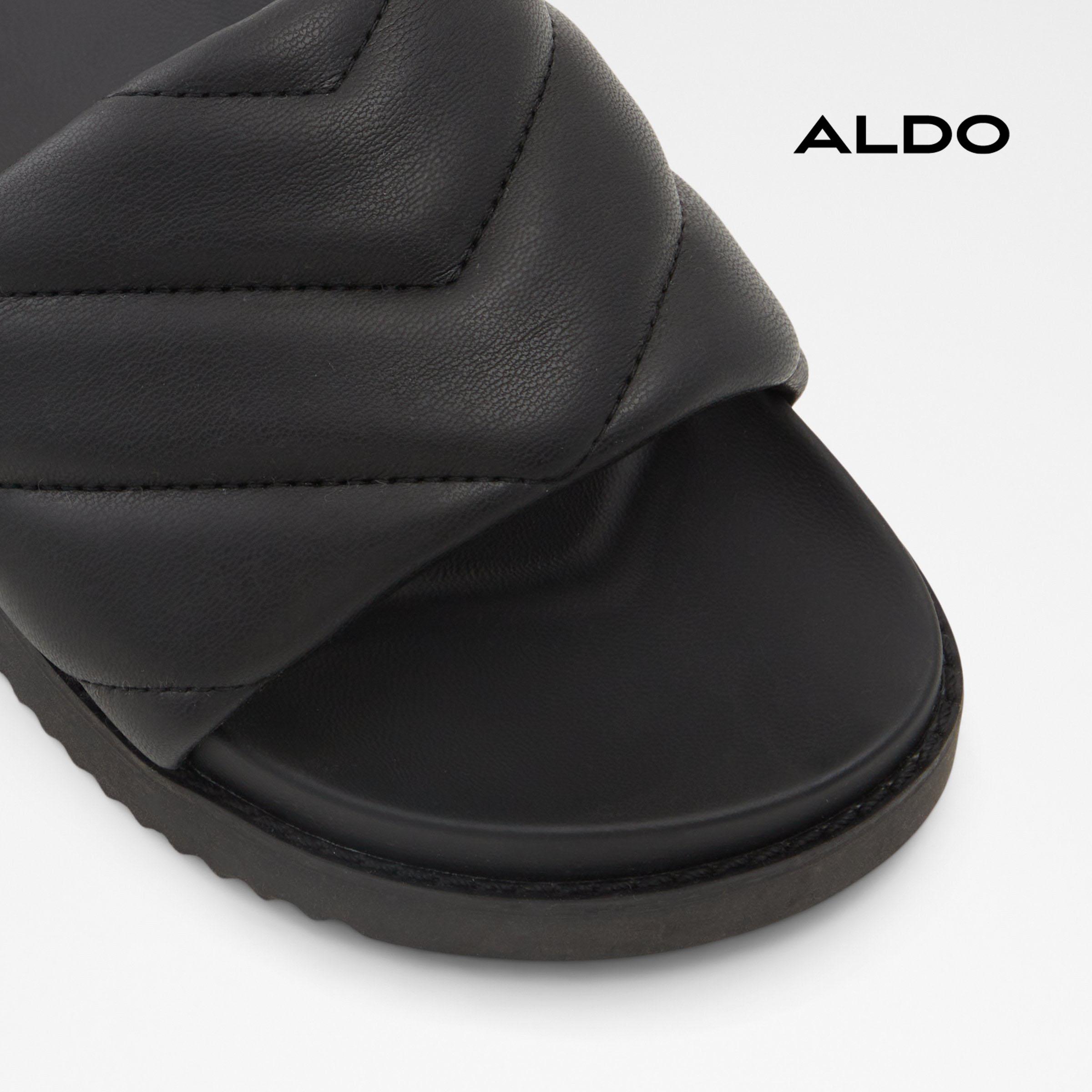 DÉP SANDAL QUAI NGANG  ĐẾ BẰNG NỮ ALDO ACASWEN