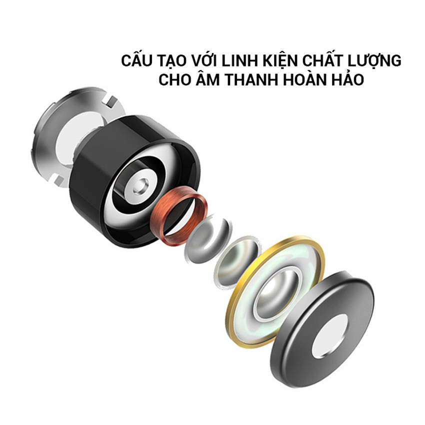 Tai nghe Bluetooth 5.0 nhét tai không dây mini gaming pin trâu trời trang- Đèn LED hiển thị dung lượng pin - Hàng chính hãng TNBT01