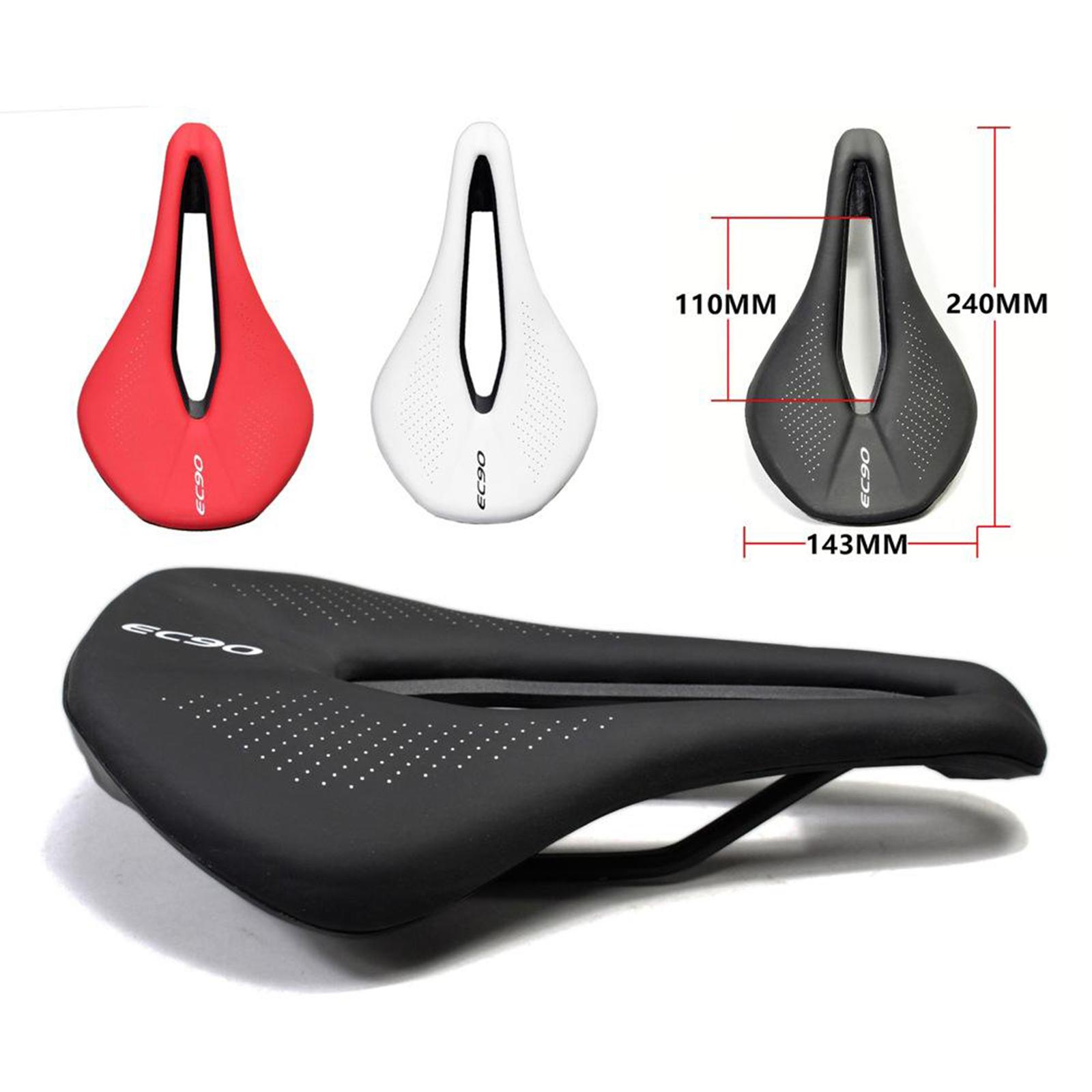 Comfortable Bike Seat, Gel Bicycle Saddle Padded Professional Waterproof Road Bike Saddle for Men,Women, Riding Bike, Mountain Bike