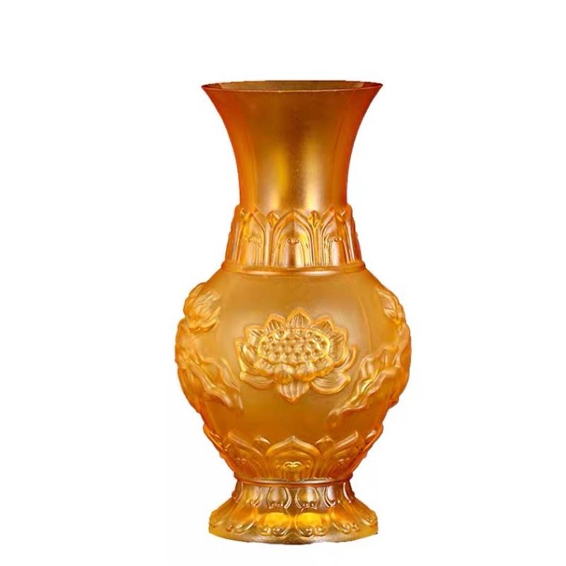 BÌNH HOA LƯU LY THỜ CÚNG TRANG TRÍ