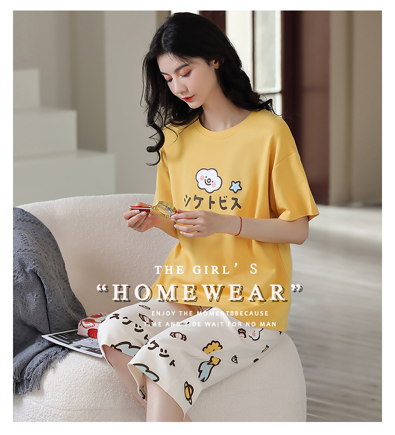Quần áo mặc nhà cotton 5532