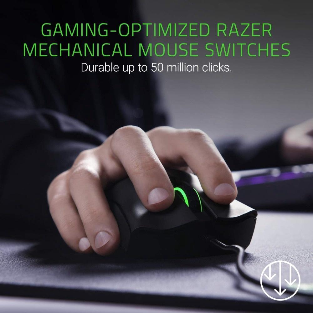 Chuột Gaming Razer DeathAdder Elite Có Dây, 7 NúT BấM 16,000Dpi