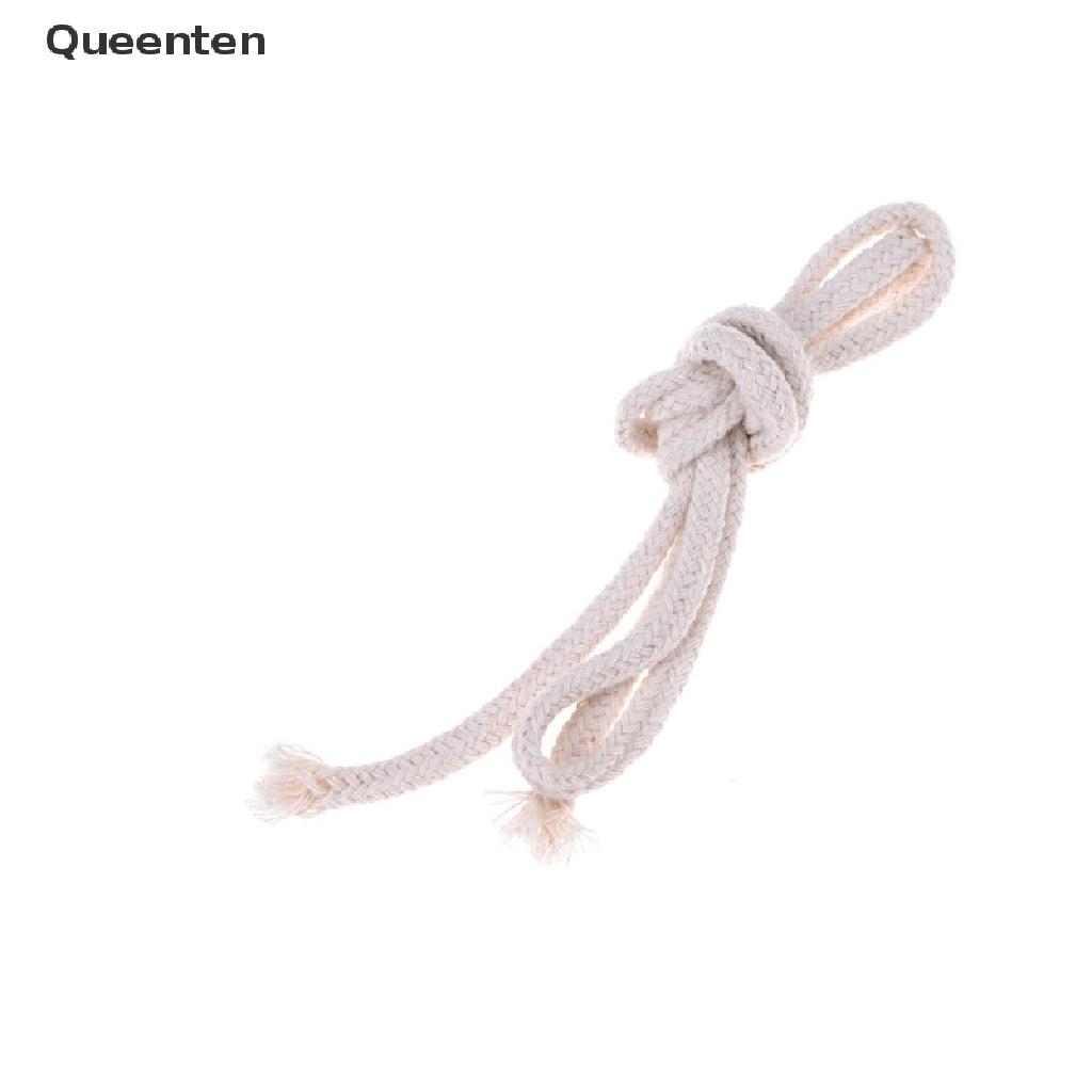 Queenten 1M Long Cotton Wick Burner For Oil Kerosene Alcohol Lamp Torch Wine Bottle QT