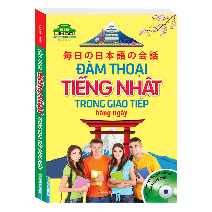 Hikari - Đàm Thoại Tiếng Nhật Trong Giao Tiếp Hằng Ngày (Kèm CD)