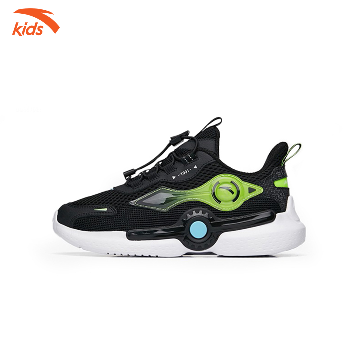 Giày thời trang bé trai Anta Kids thiết kế dây rút tiện lợi, mặt lưới thoáng khí W312238809