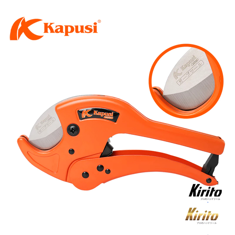 Kéo cắt ống nhựa cao cấp Kapusi Nhật Bản cỡ 42mm hợp kim thép siêu bền