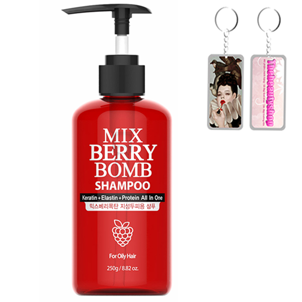Dầu gội phục hồi hư tổn Enesti Mix Berry Shampoo Hàn Quốc 250ml + Tặng móc khoá