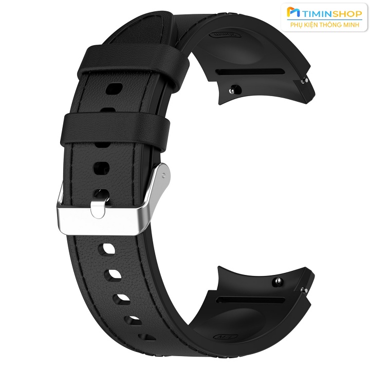 Dây đeo cho Samsung Watch 6/ 6 Classic/ 5/ 5 Pro/ 4/ 4 Classic/ 3 41mm - khóa đen