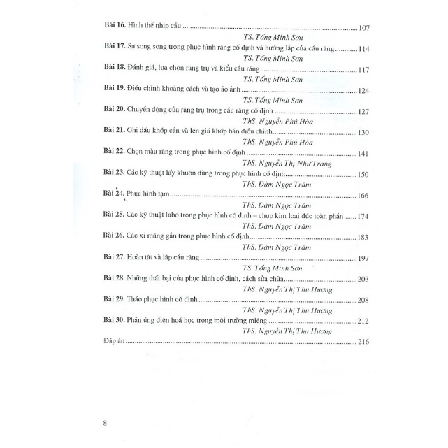 Sách - Phục Hình Răng Cố Định Dùng cho Sinh viên Răng Hàm Mặt