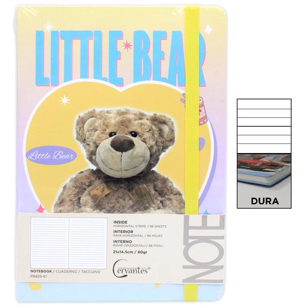 Sổ Ghi Chú A5 - Kẻ Ngang - 192 Trang 80gsm - Cervantes PB829-61 - Little Bear