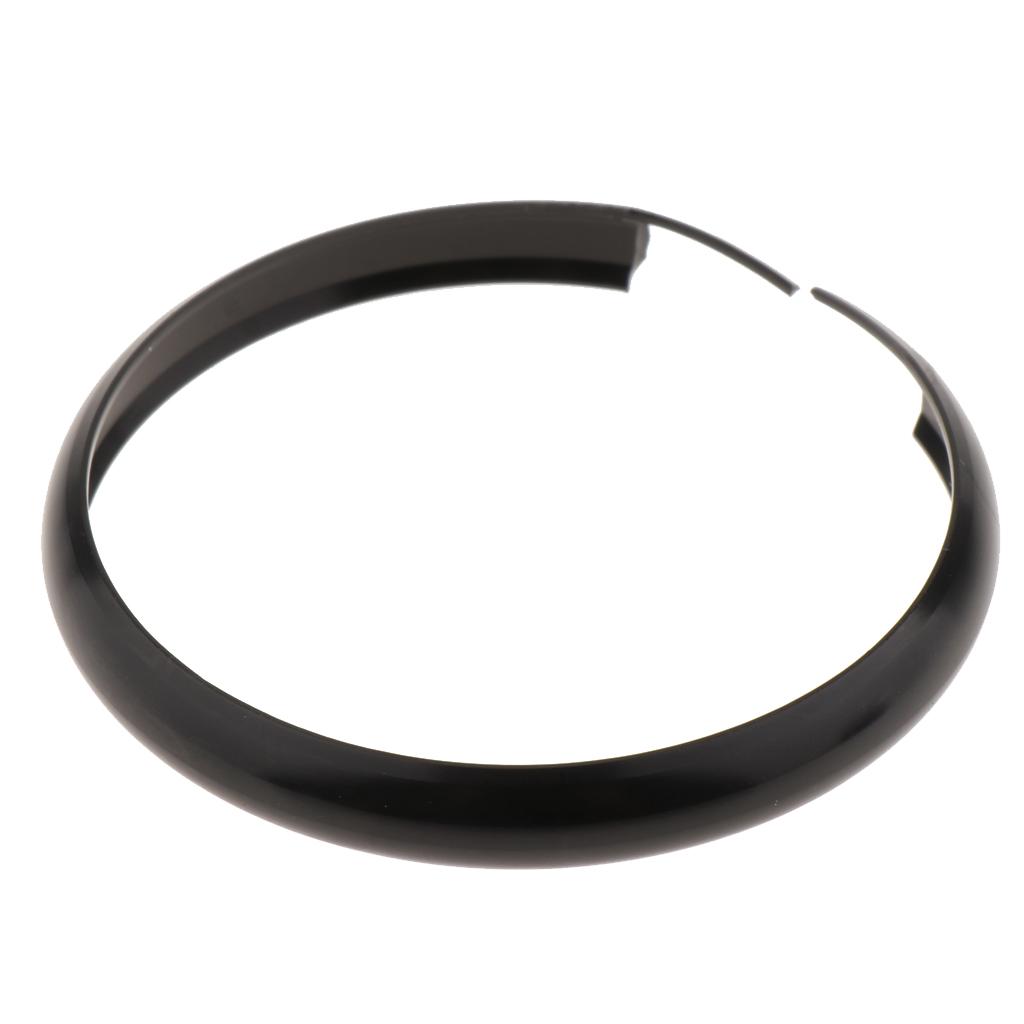 2xAluminum Key Ring Trim Chain For BMW Mini Cooper Clubman Countryman Black