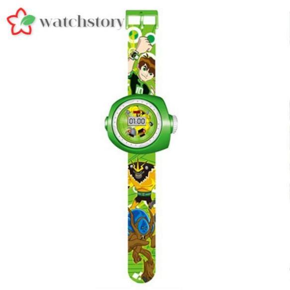 Paw Patrol Đồng Hồ Điện Tử Chiếu Hình Chú Chó Cứu Hộ Cho Bé