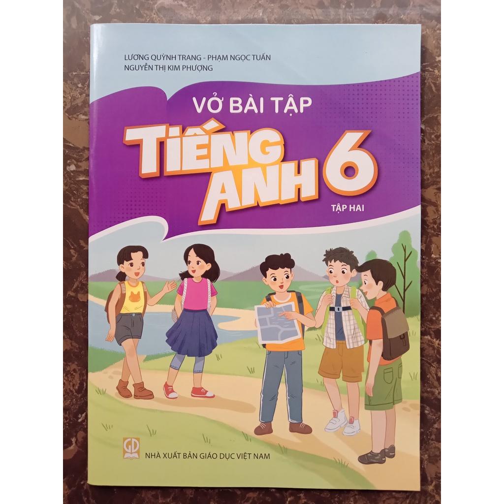 Sách - Vở Bài tập Tiếng Anh 6 - Tập 2