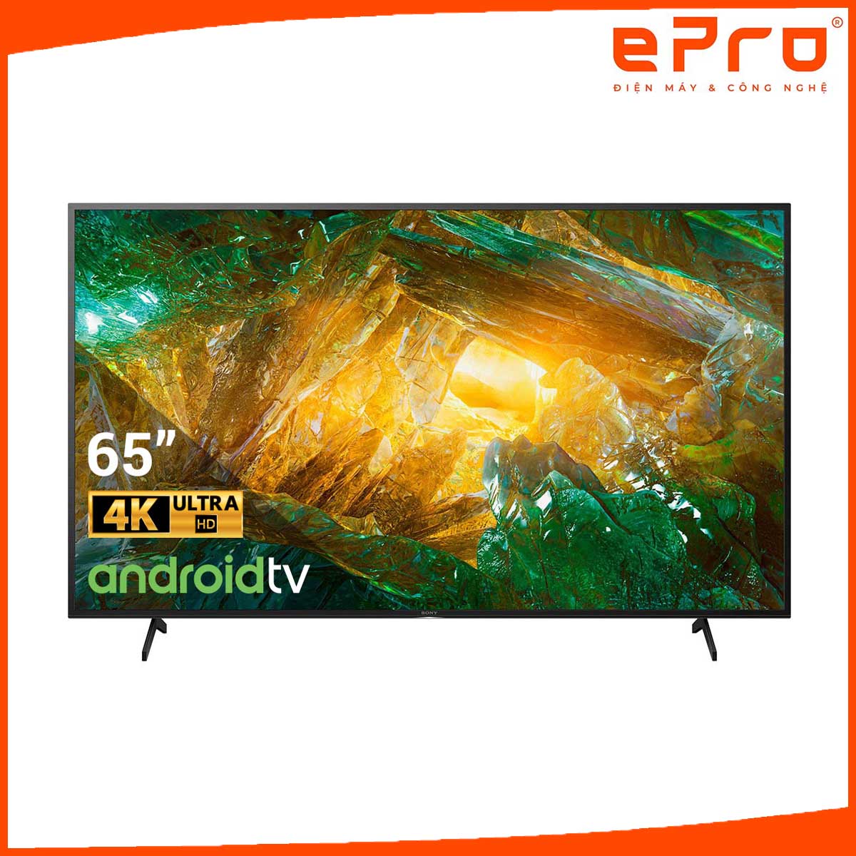 Android Tivi Sony 4K 65 inch KD-65X8050H - Hàng chính hãng - Giao HCM và 1 số tỉnh thành