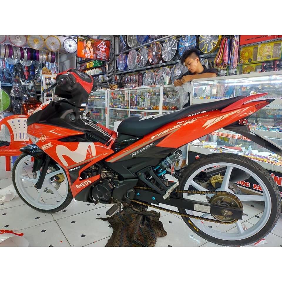 Tem rời Exciter 150 cam đen movistar
