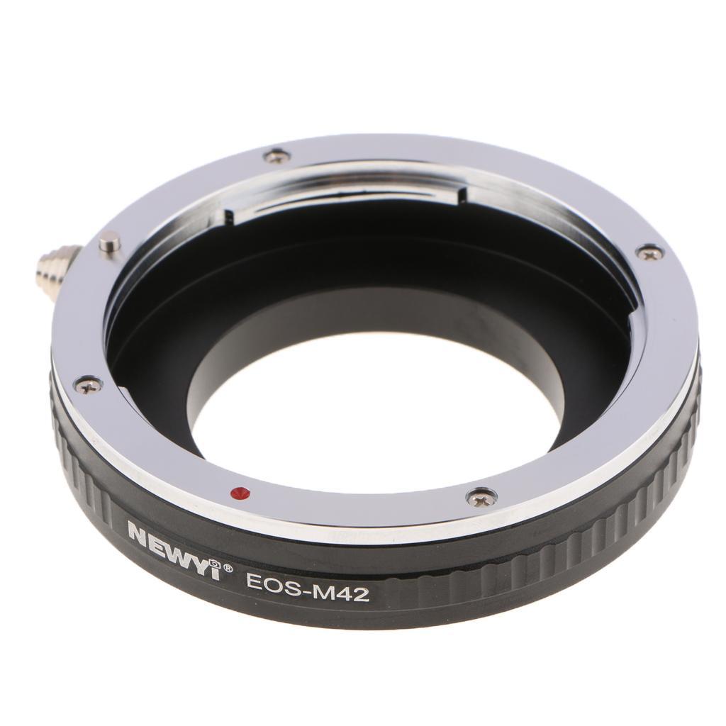 2X Adapter Converter Ring for Canon EOS EF Mount Lens to M42 Camera Universal