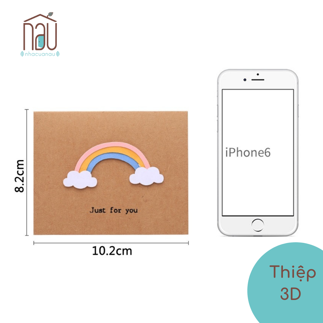 Thiệp quà tặng sinh nhật, quà tân gia, nhà mới, các dịp lễ đặc biệt, tặng người thân, nhân viên tại Nhà của Nâu