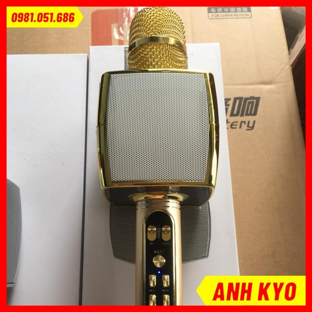 Micro không dây karaoke GrownTech YS 91 mic hát kara hỗ trợ thu âm, live streams BH 6 tháng