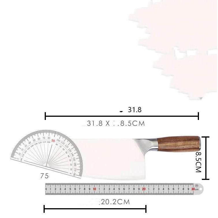 DAO - DAO BẾP NHẬT BẢN SANTOKU THÉP DAMASCUS MÃ a8DT124 VNS