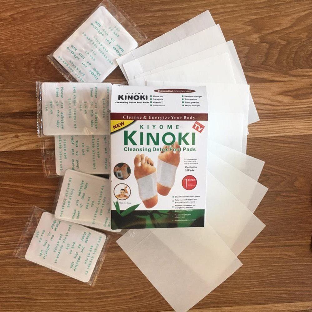 Hộp 10 miếng dán chân giải độc Kinoki
