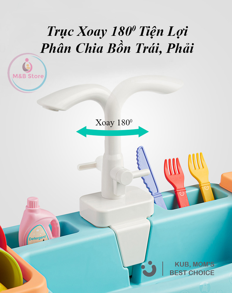 Bồn Rửa Chén Bát, Nước Tự Động - KUB