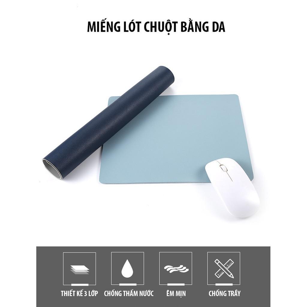 Miếng Lót Chuột Bằng Da Chống Nước Nhiều Màu Chọn Lựa