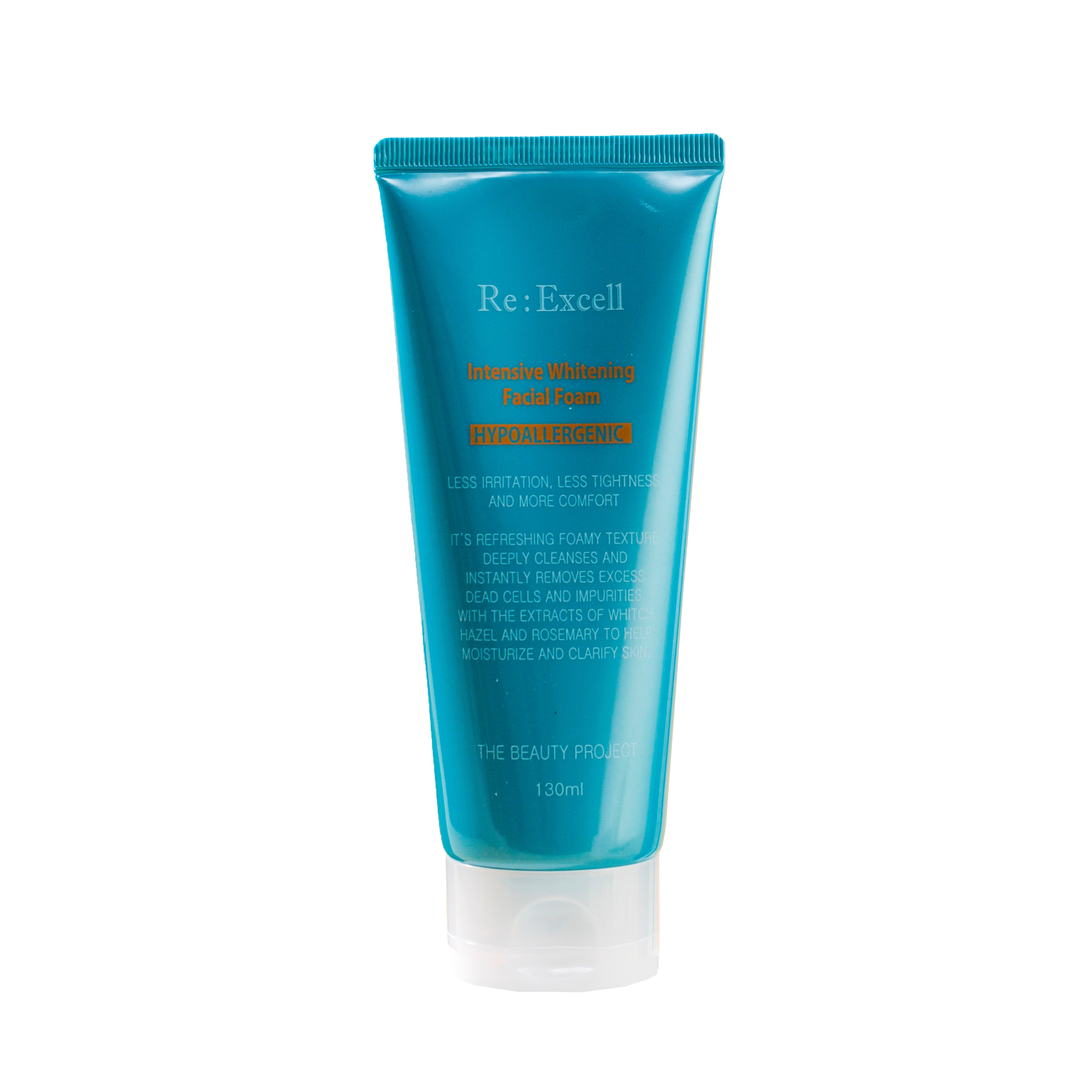 intensive whitening facial foam