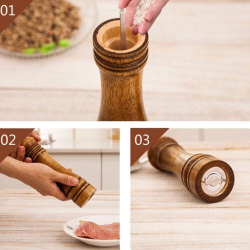 Dụng Cụ Xay Tiêu Bằng Gỗ Tiện Lợi
